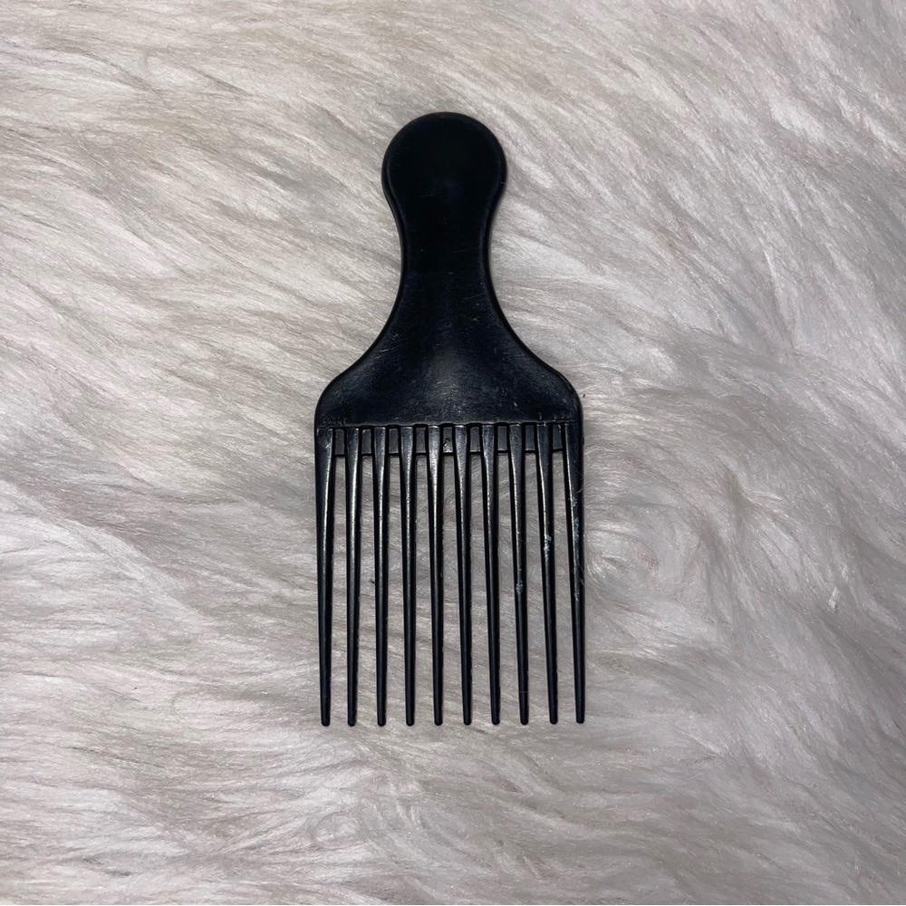 Vintage NOS Goody Lift Comb Hair Pick Retro 1980-90s Black USA